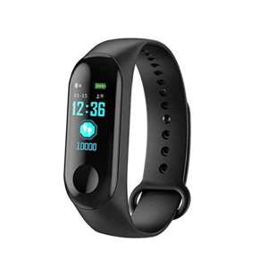 Bratara fitness smartband M3 plus, Bluetooth, OLED, IP67, ritm cardiac, notificari apeluri